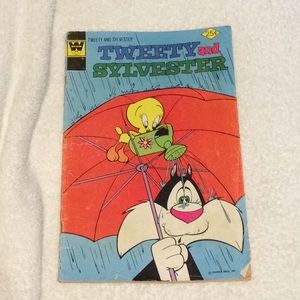 Vtg 1976 Sweety & Sylvester Western PB Comic book